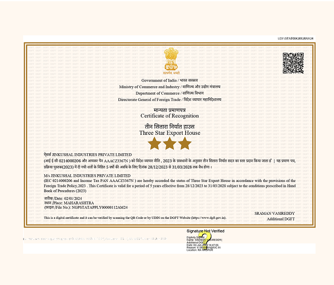 3 Star Export House
