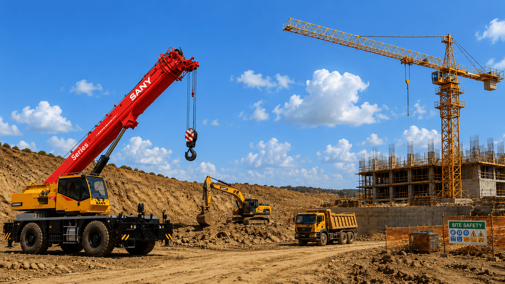 Tower Crane vs. Mobile Crane: Which One Do You Need for Your Project?